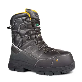 Acton Men's Cannonball Winter Safety Work Boots - Composite Toe, Internal Metguard, Waterproof, -59°C/-75°F Rated, Slip-Resistant | Sizes 7-14