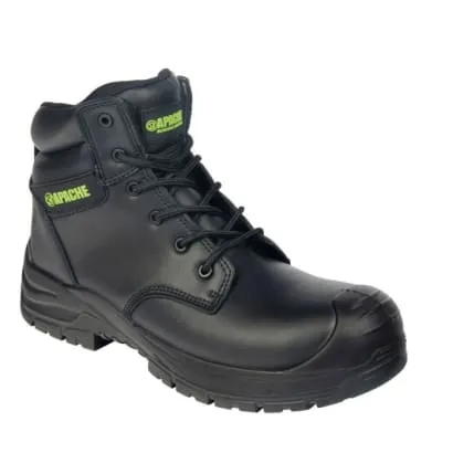 Apache Eco-Friendly Recycled Leather Waterproof Safety Boot Edmonton
