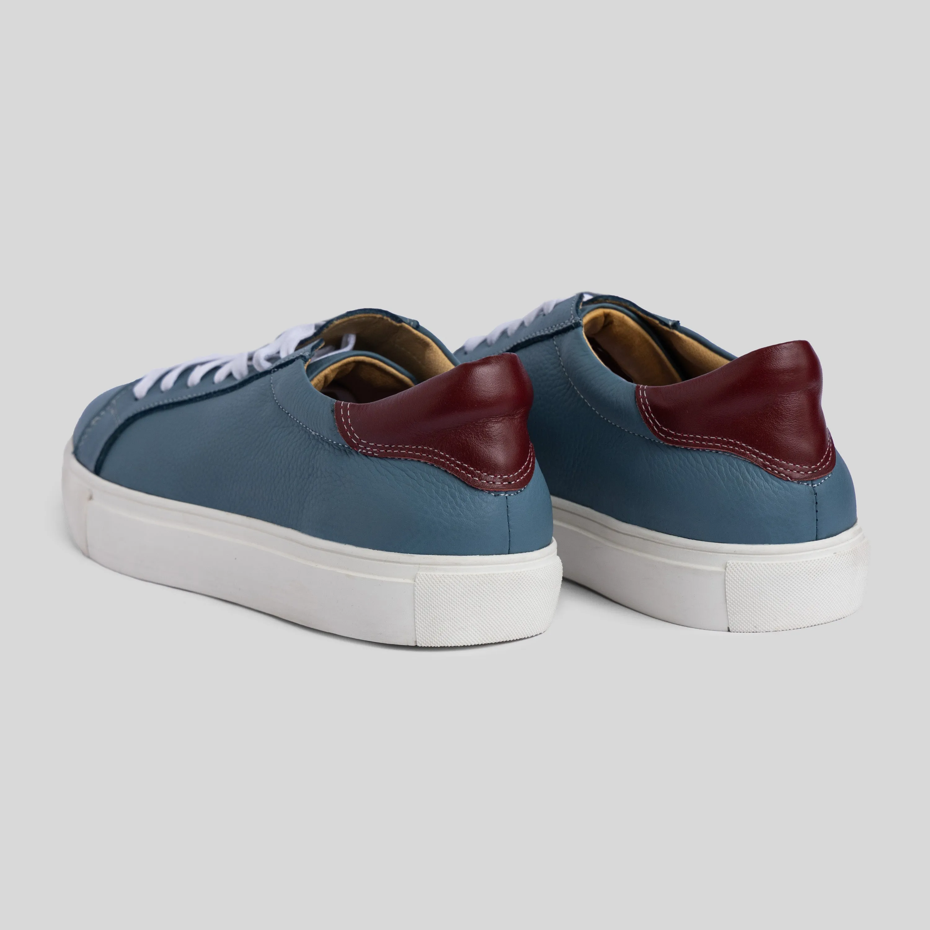 Baby Blue Plain Sneakers