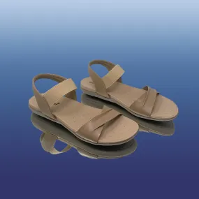 Beige Strap Sandals