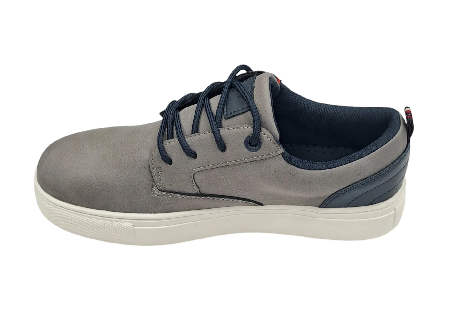 Boys Lloyd & Pryce Junior Donelly Laced Trainer - Slate