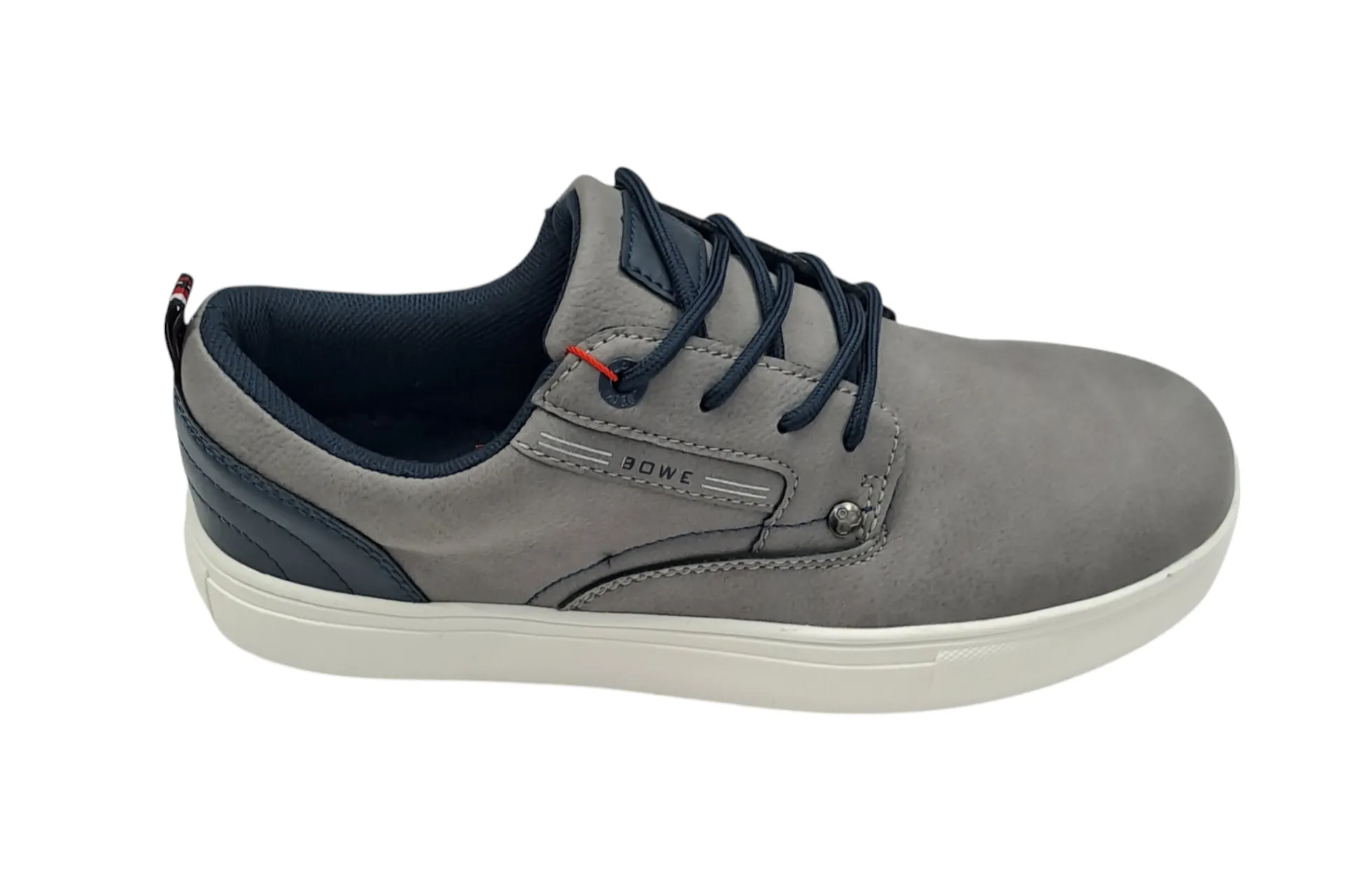 Boys Lloyd & Pryce Junior Donelly Laced Trainer - Slate
