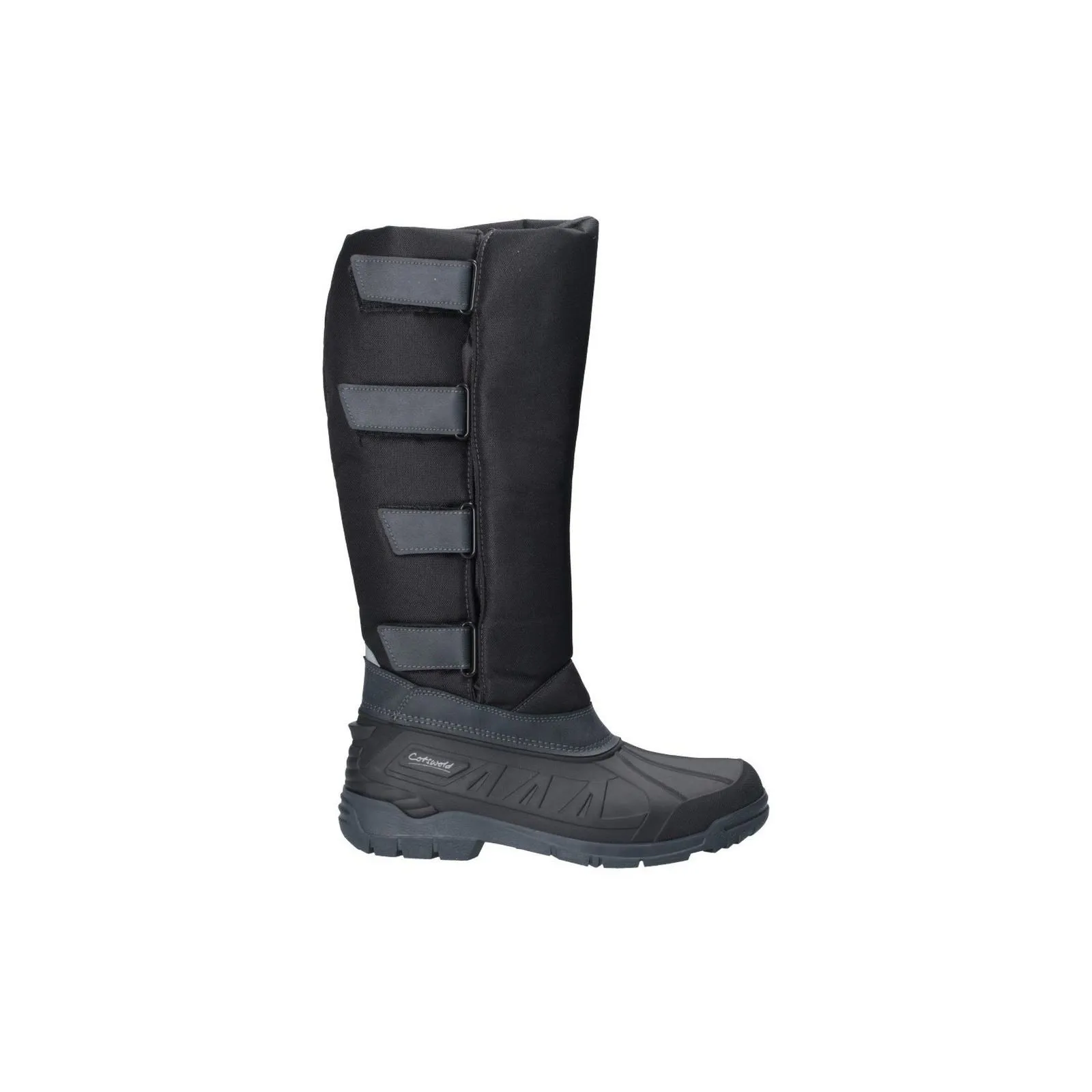 Cotswold Women Boots - Kemble Short Wellington in Black, 3-6.5