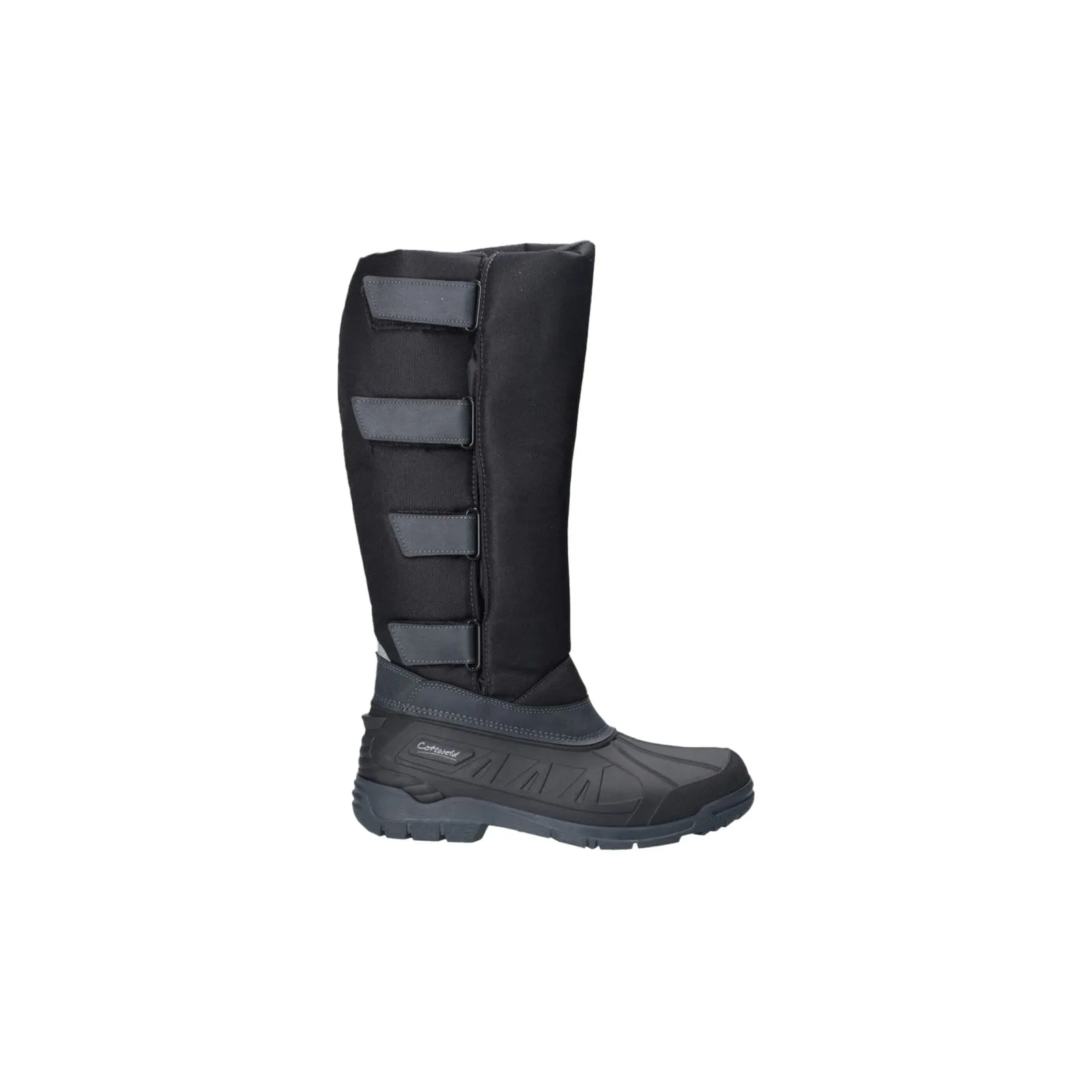 Cotswold Women Boots - Kemble Short Wellington in Black, 3-6.5