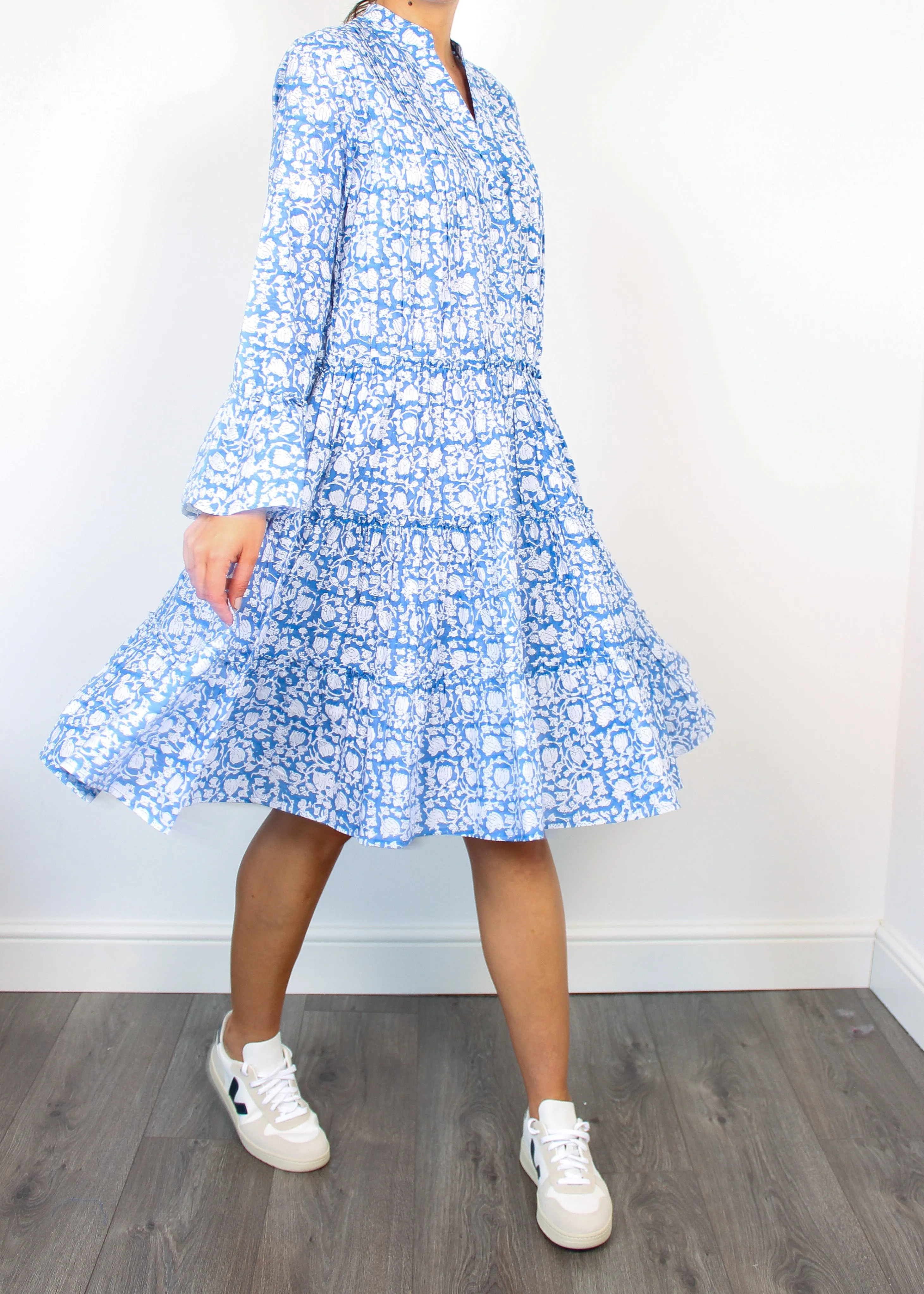 DREAM Elora Dress in Block Print