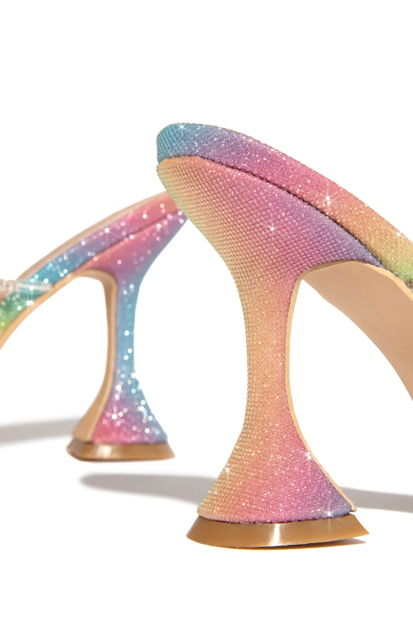 Dubai Embellished Mule Heels - Multi