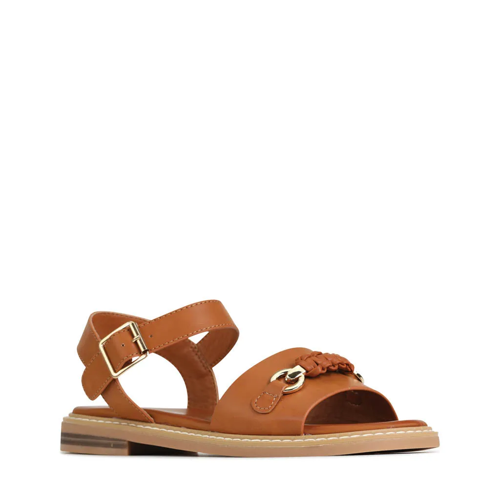 GARAN ANKLE STRAP SANDALS