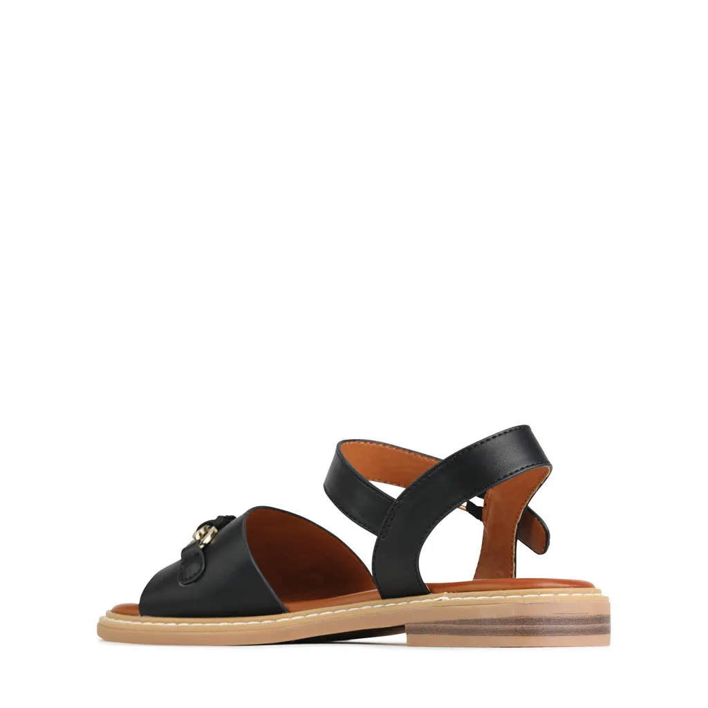 GARAN ANKLE STRAP SANDALS