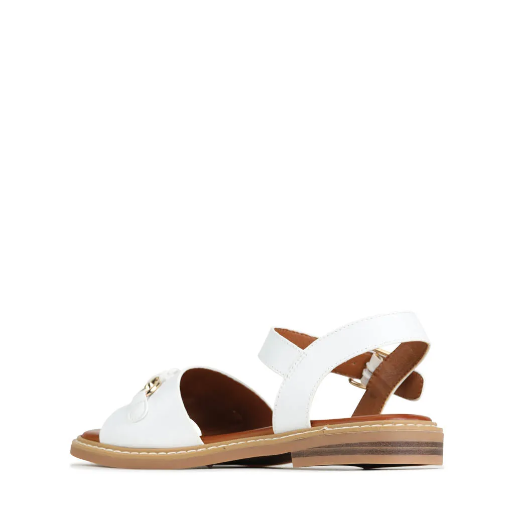 GARAN ANKLE STRAP SANDALS
