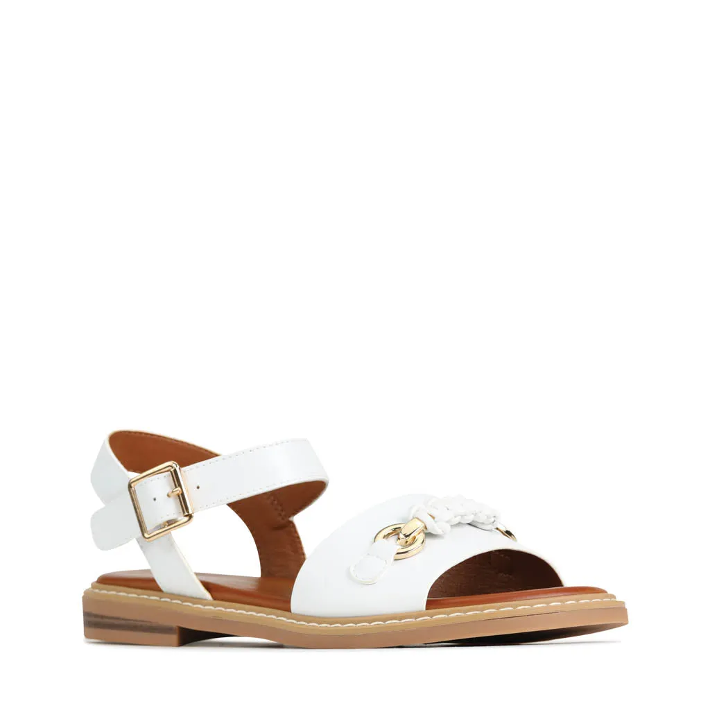 GARAN ANKLE STRAP SANDALS