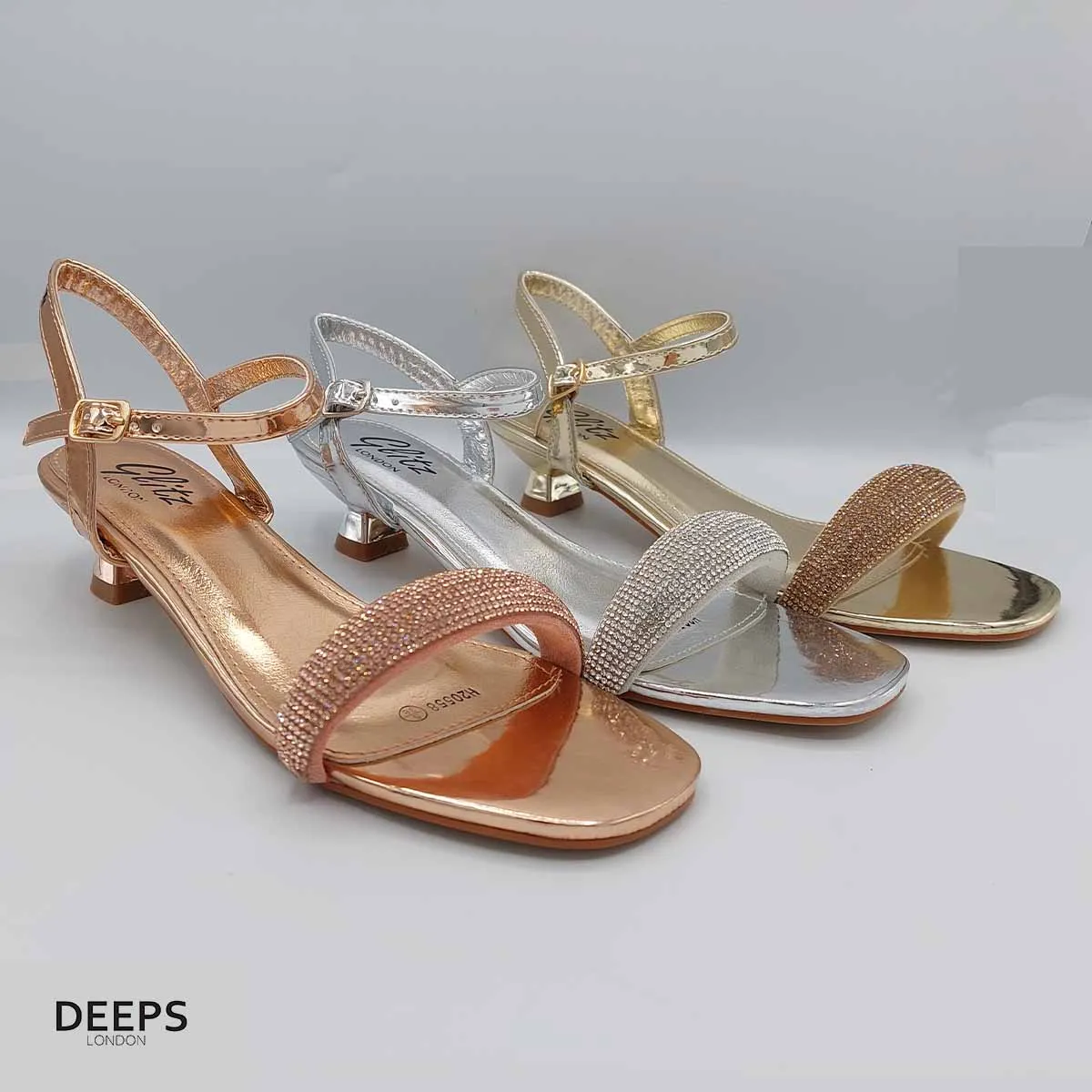 HAVANA DIAMANTE EMBELLISHED SANDALS