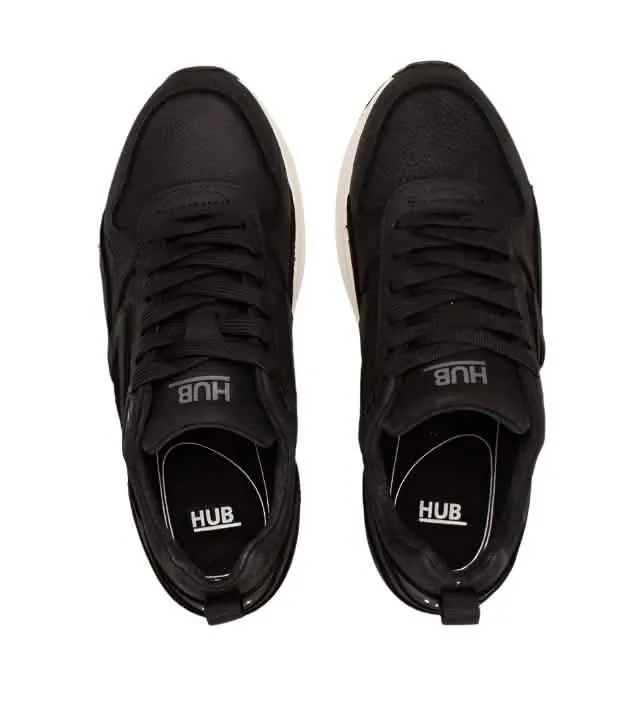 HUB Glide Sneaker Dames Zwart