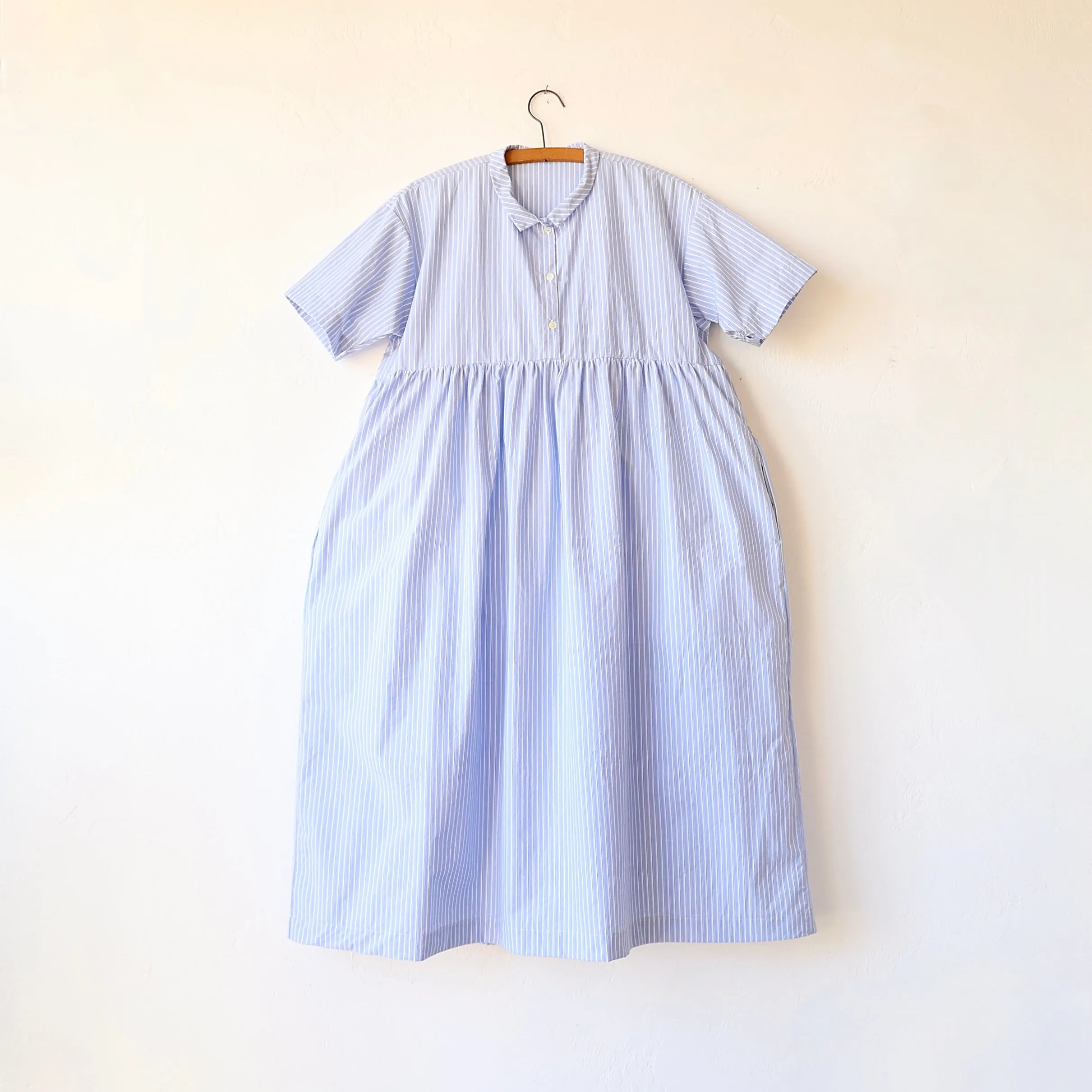 Makié Shirt Stripes Dress - Blue/White