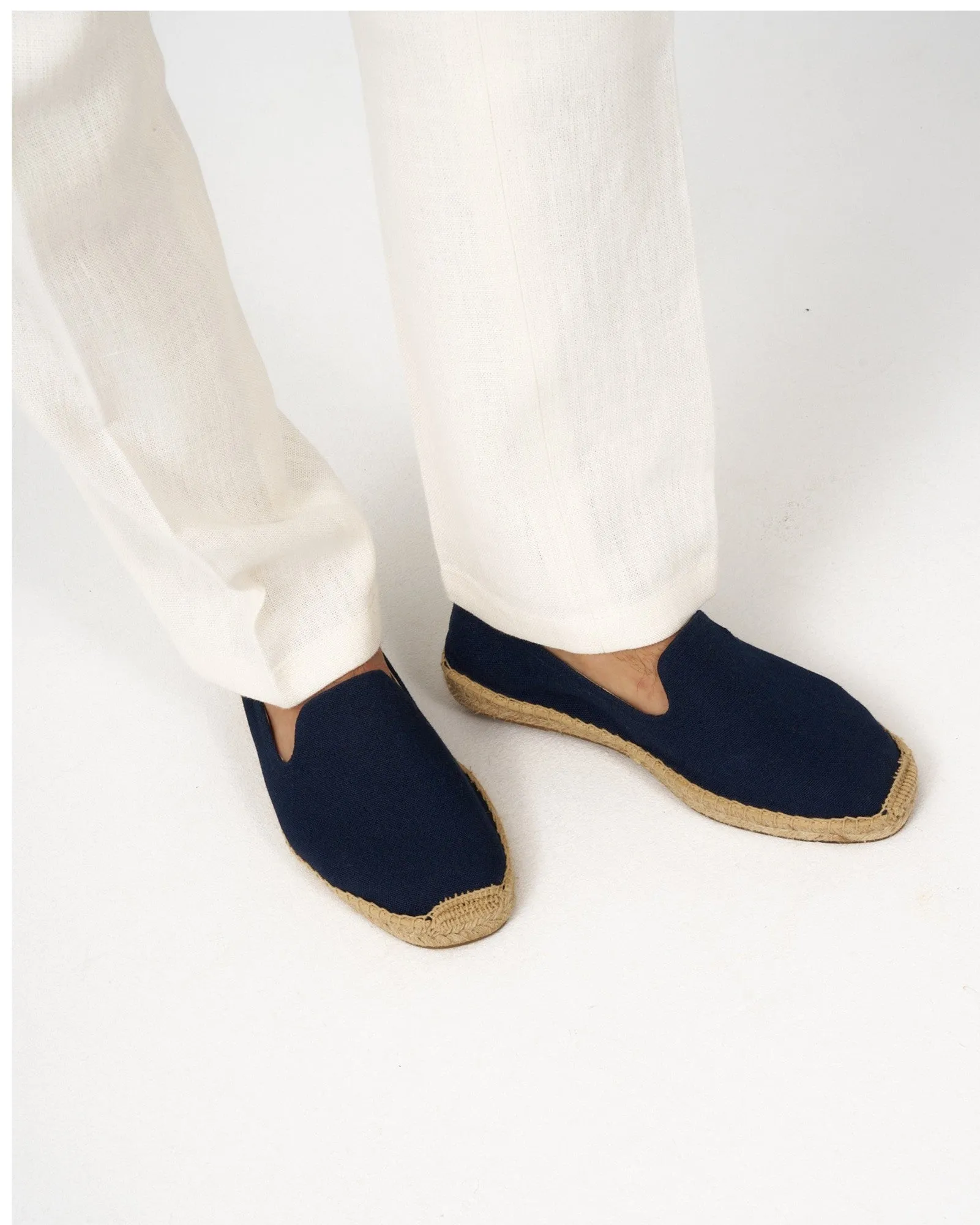 Mens_Espadrilles_The Smoking_Woven Colors_Armada Blue