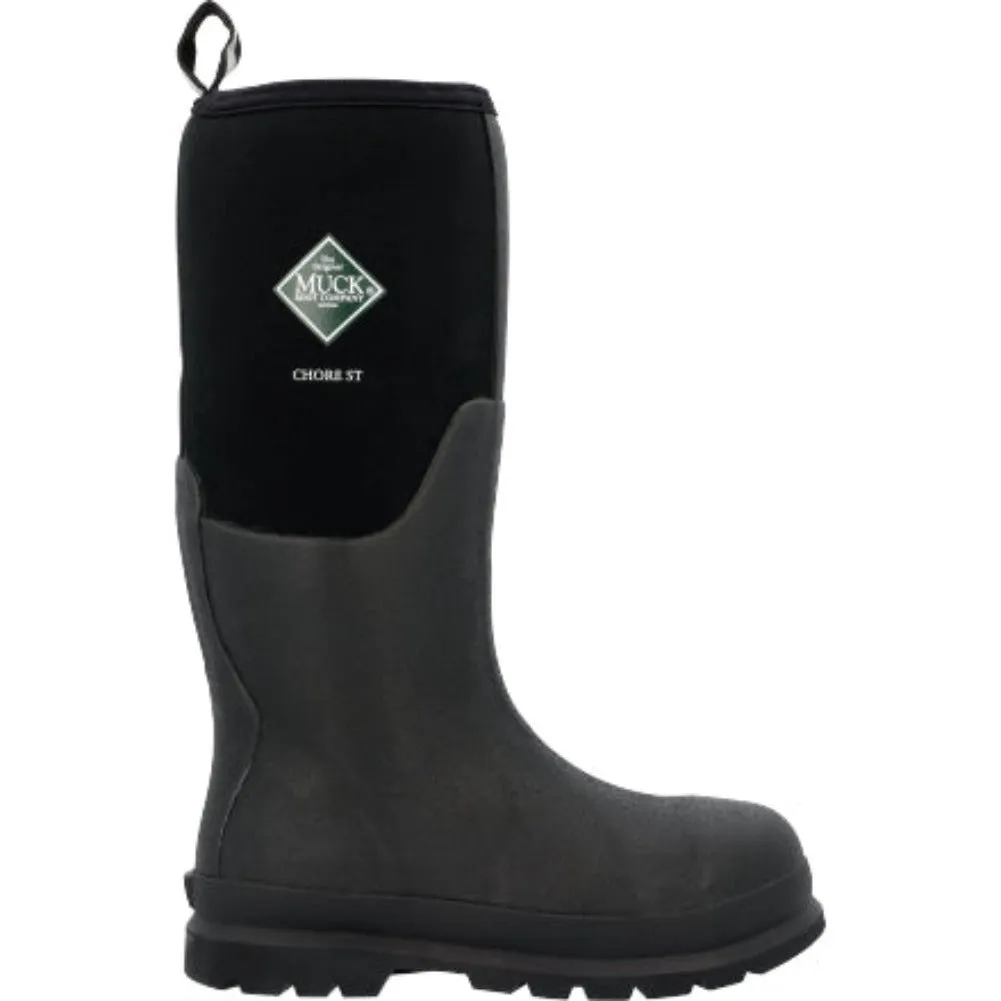 Muck Chore Classic Men's Steel Toe Work Boots Chs000a In Black
