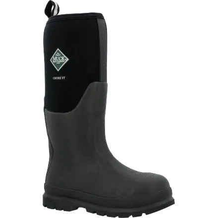 Muck Chore Classic Men's Steel Toe Work Boots Chs000a In Black