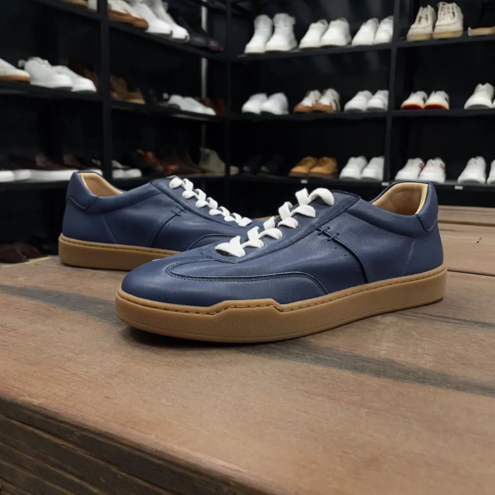 MV Cowhide Niche Casual Sneakers