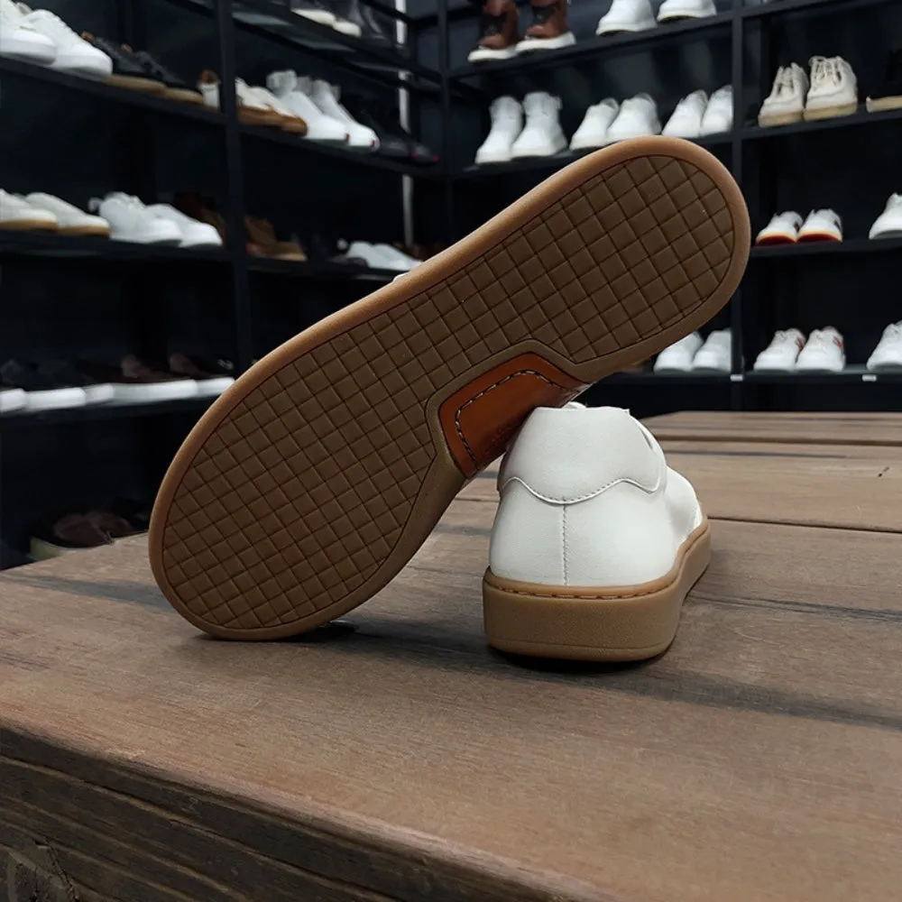 MV Cowhide Niche Casual Sneakers
