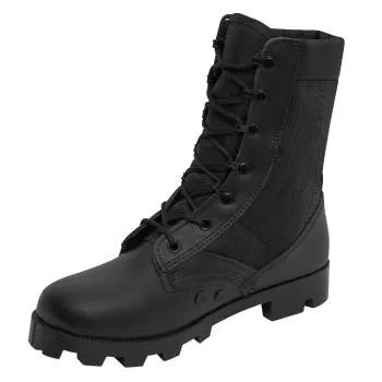 Rothco Black Speedlace Jungle Boots - 9 Inch  / Black