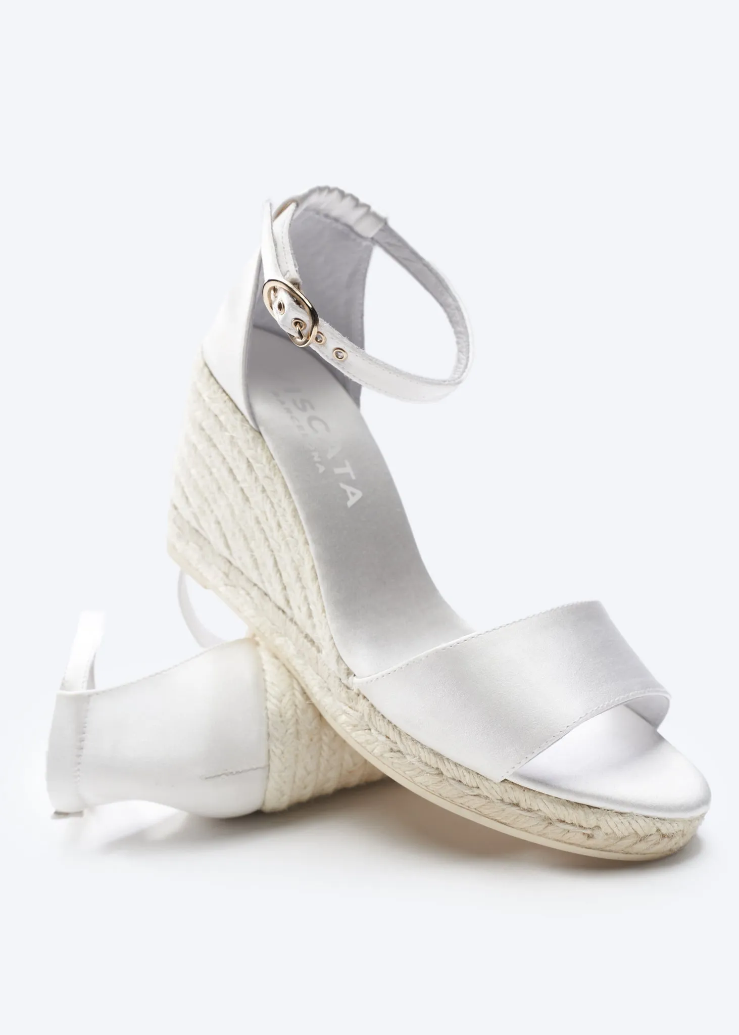Salguer Silk Espadrilles Sandal Wedges
