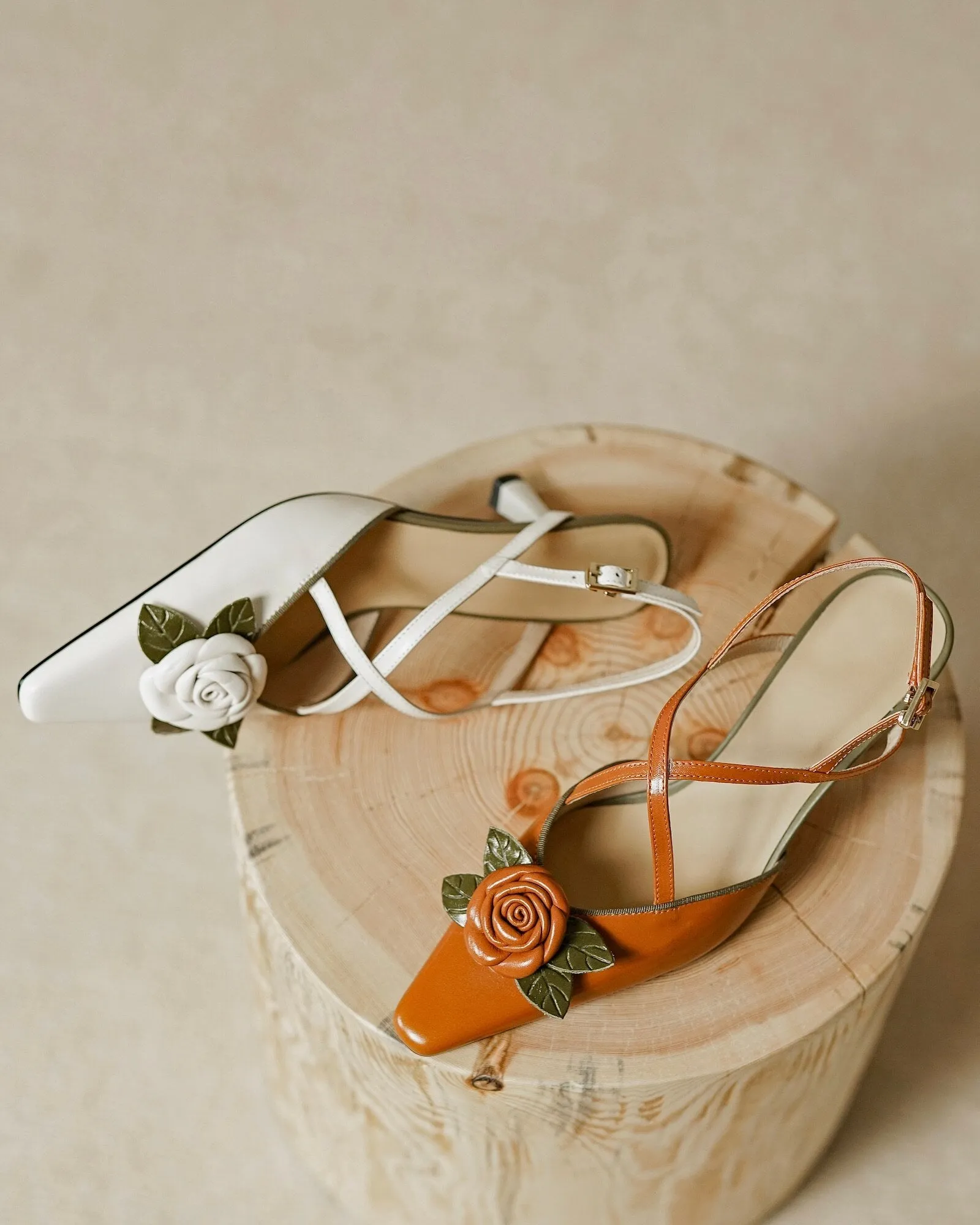 Salva - Floral Kitten Heels