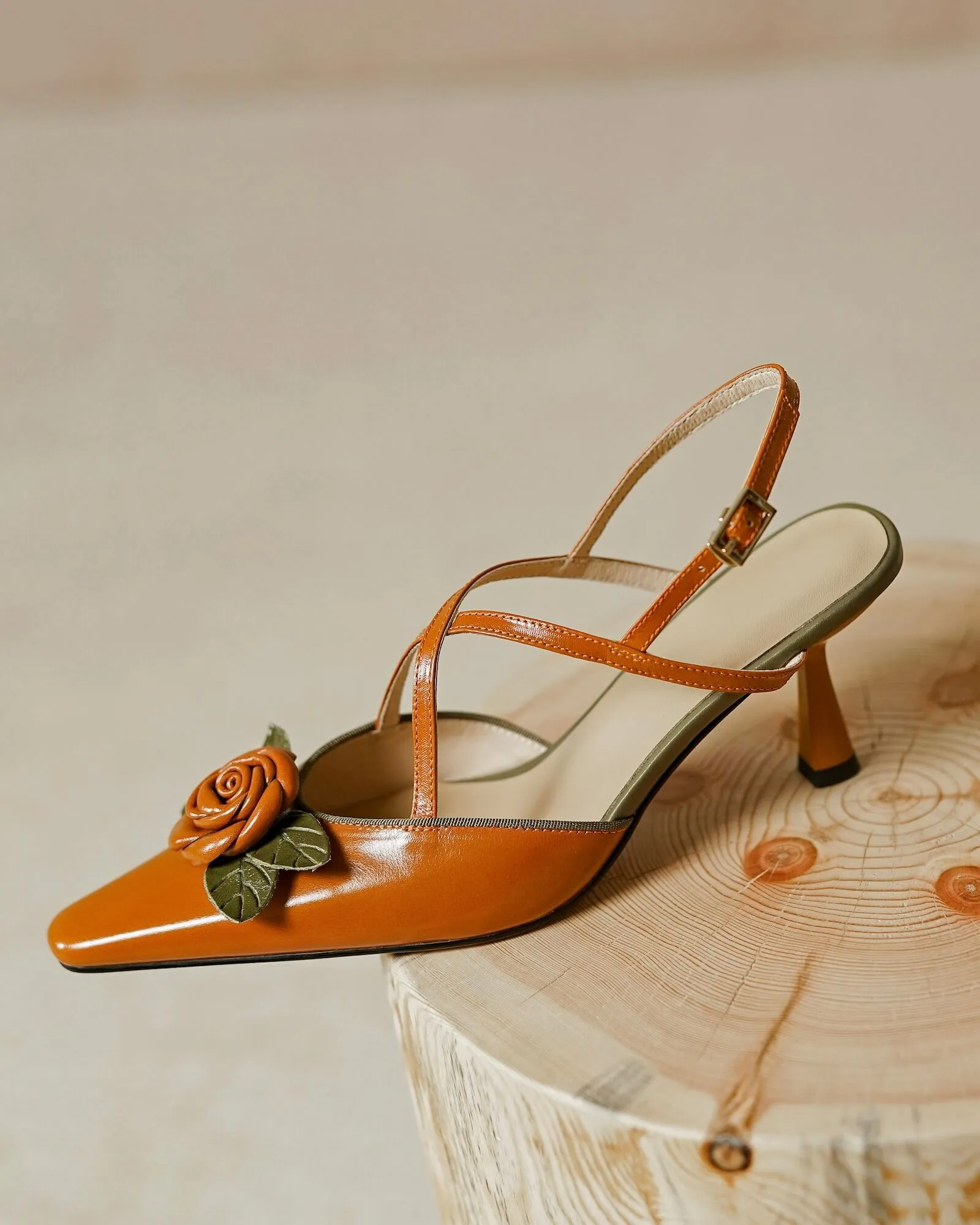 Salva - Floral Kitten Heels