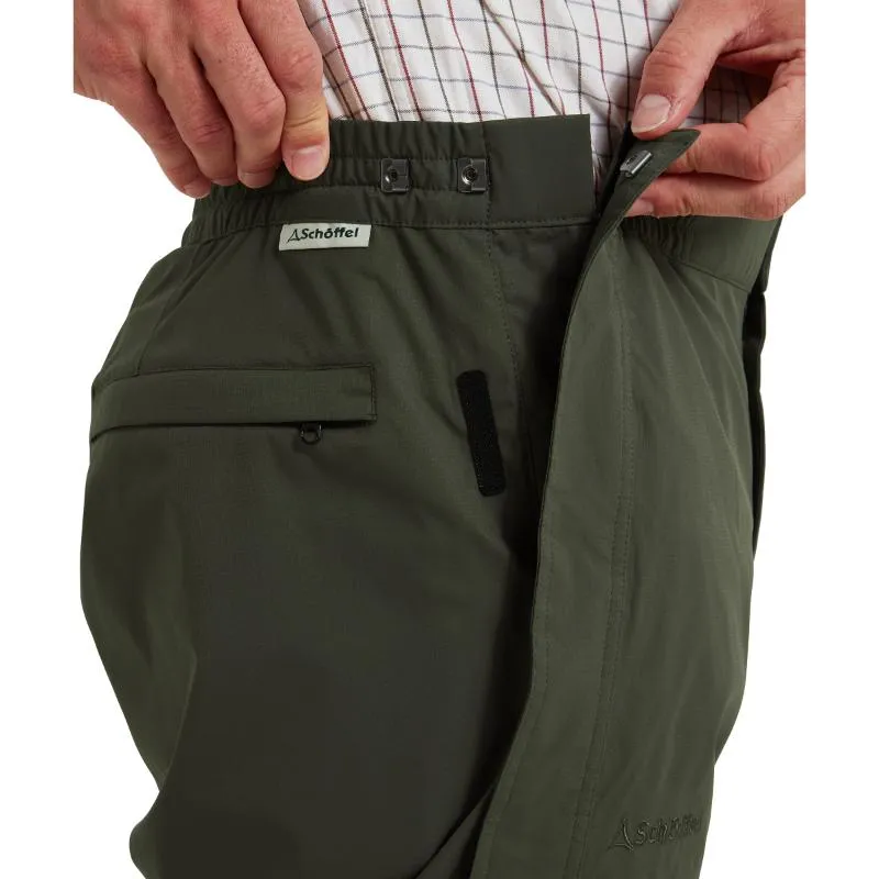 Schoffel Saxby Packable Venturi Waterproof Overtrousers II - Tundra