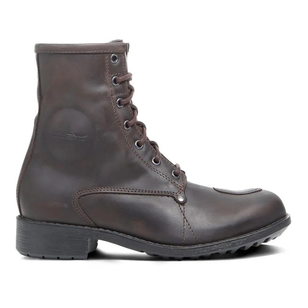 TCX WOMENS BLEND WATERPROOF MOTORCYCLE BOOTS BROWN
