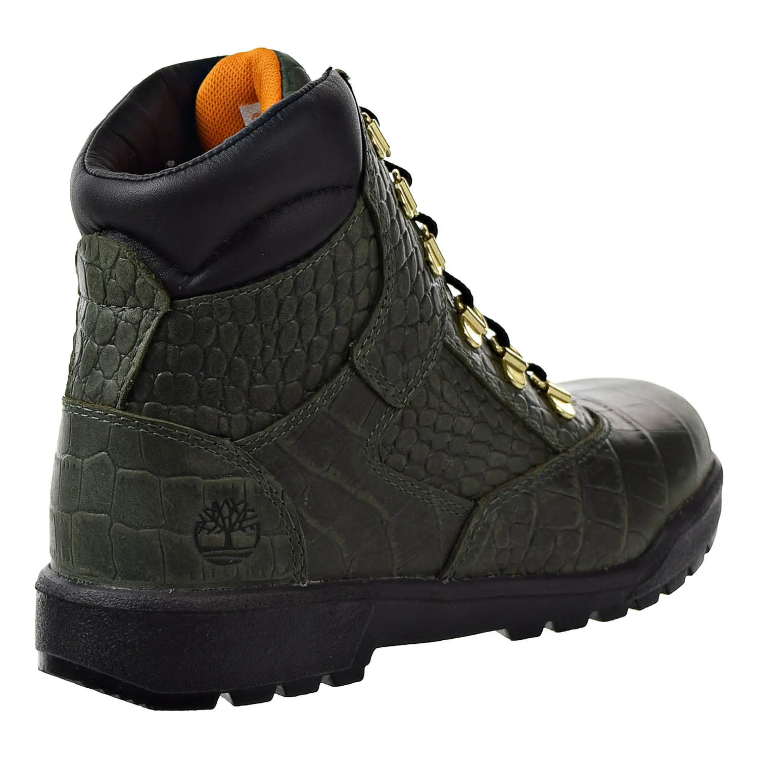 Timberland 6 Inch Leather Field Junior's Boots Green