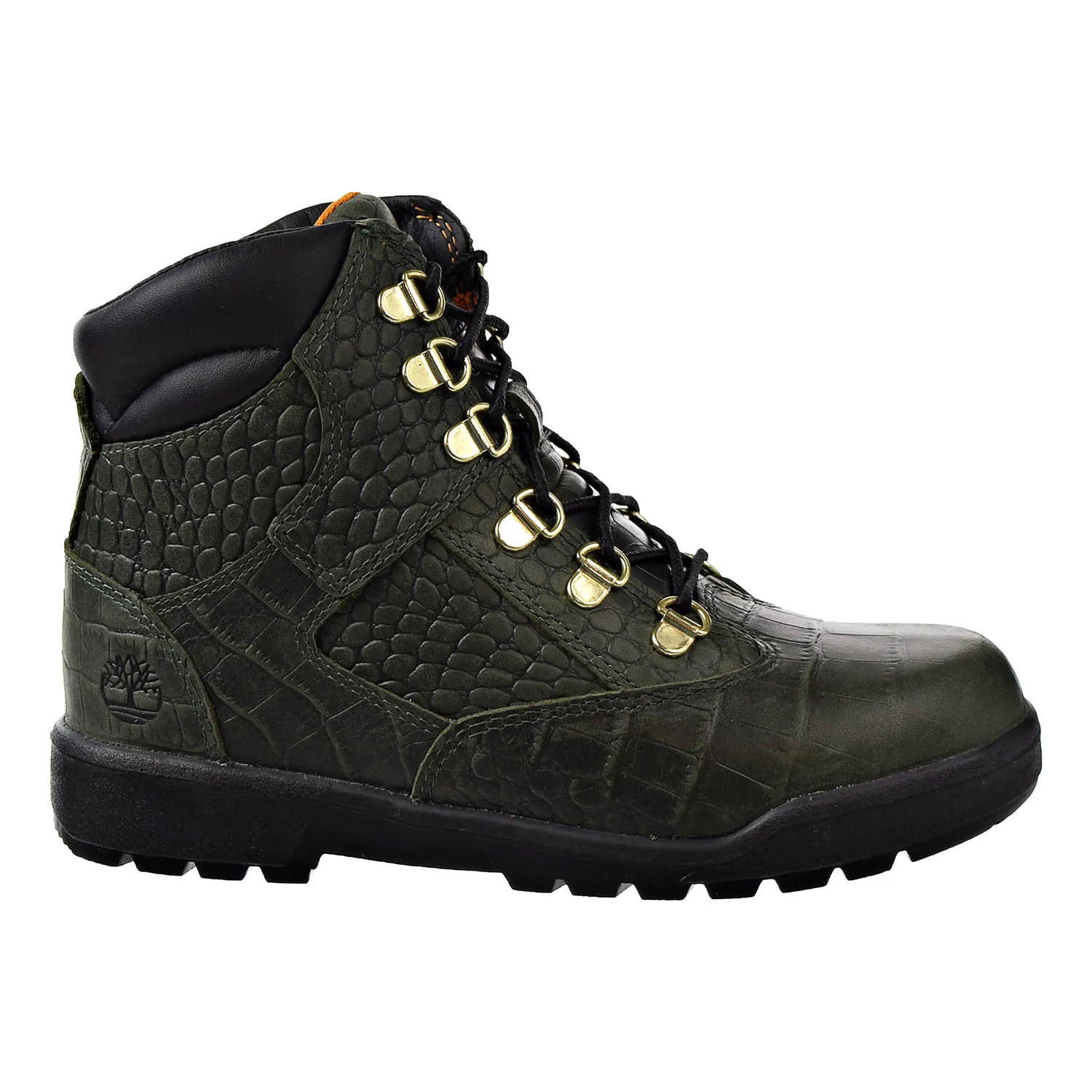 Timberland 6 Inch Leather Field Junior's Boots Green
