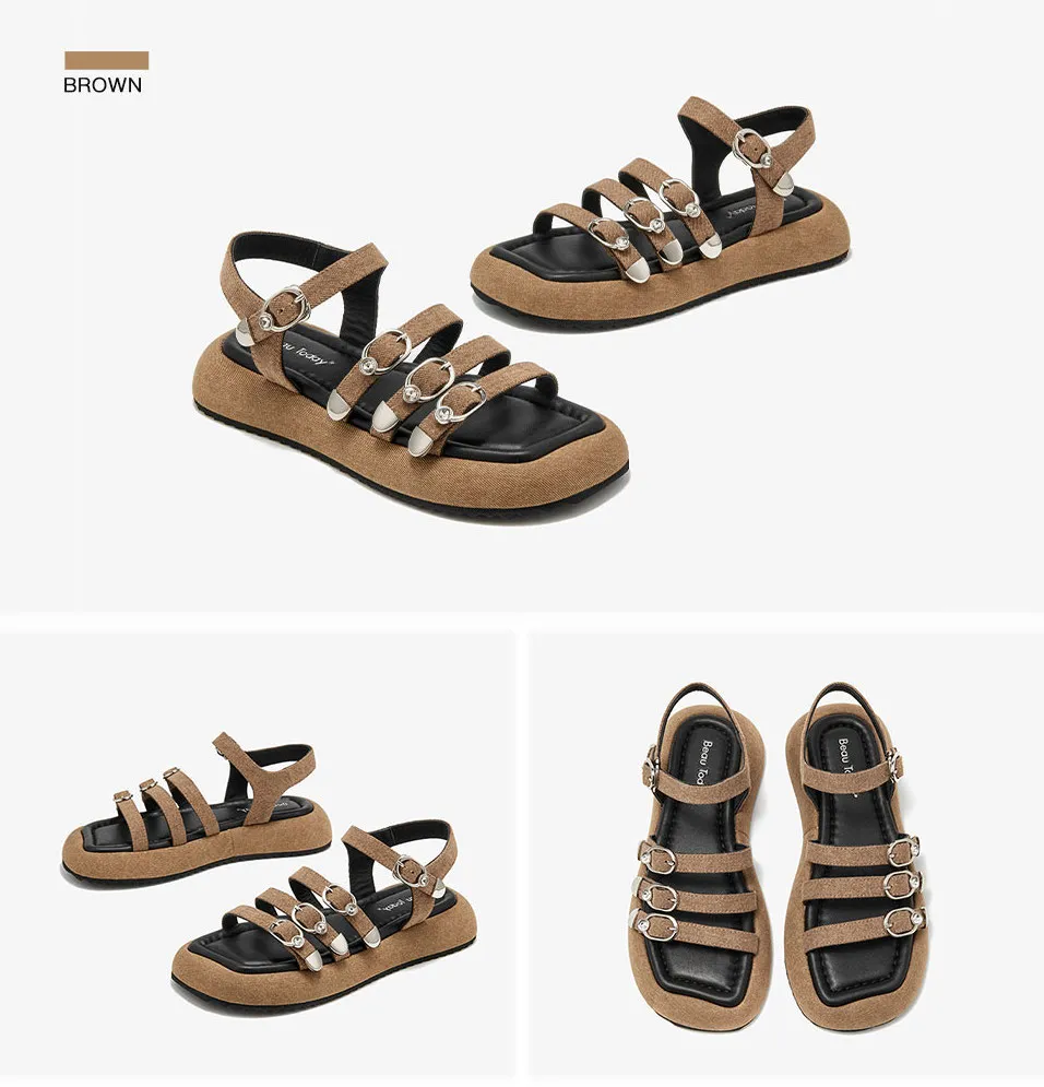 USS Shoes Regina Women's Leather Sandals