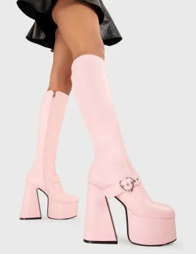 Walk With Love Platform Knee High Boots