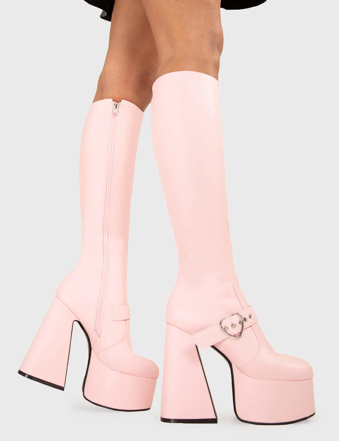 Walk With Love Platform Knee High Boots