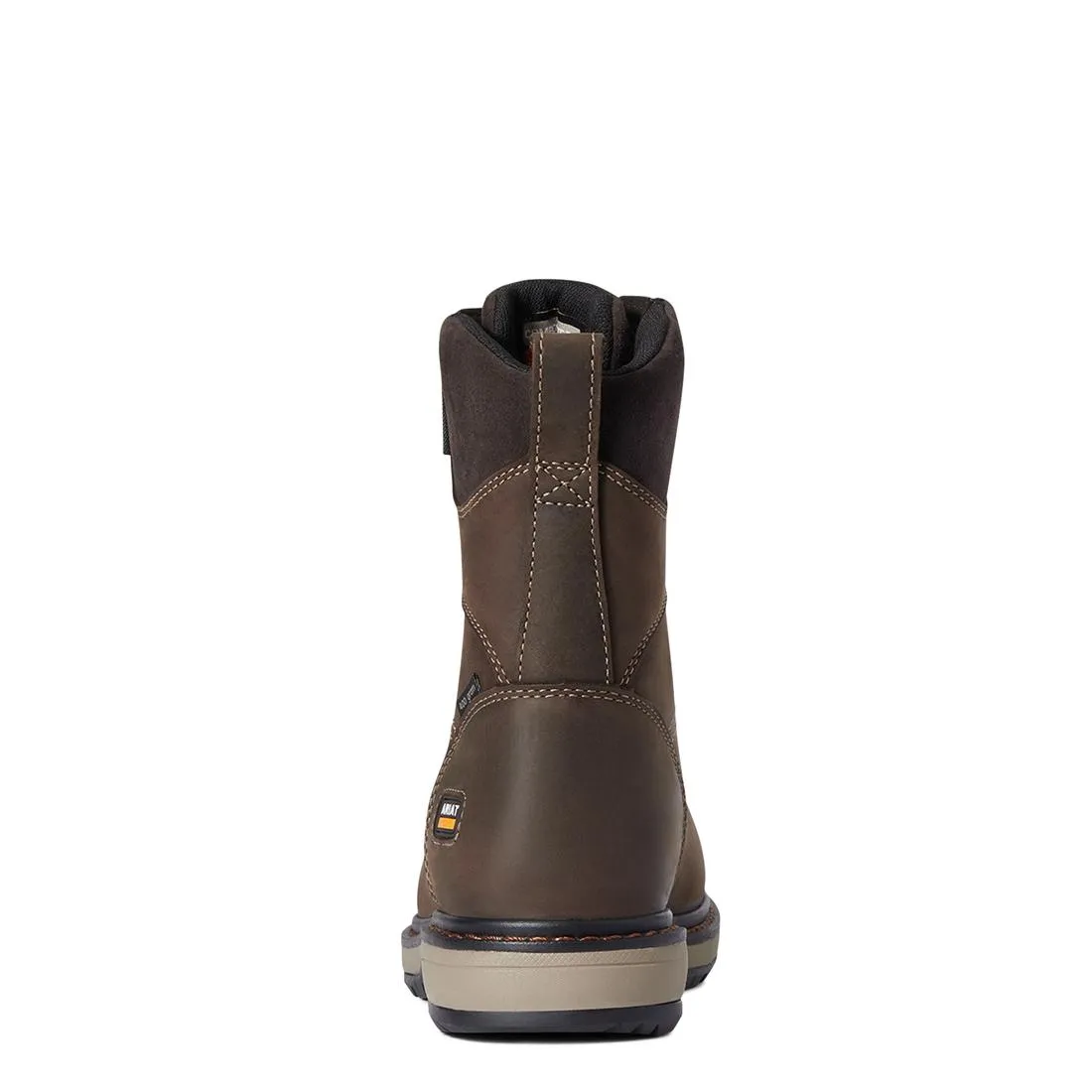 WMS Riveter 8" CSA Glacier Grip Waterproof 400g Composite Toe Work Boot Brown
